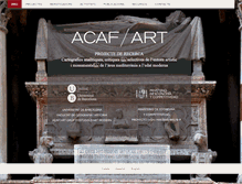 Tablet Screenshot of acafart.org